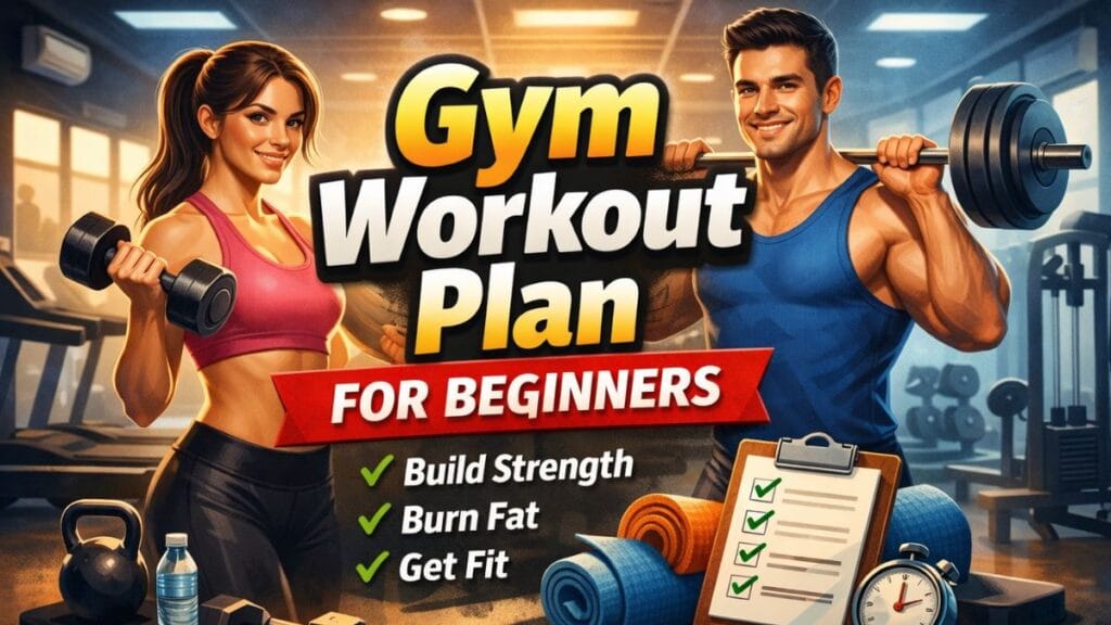 Gym workout plan for beginners