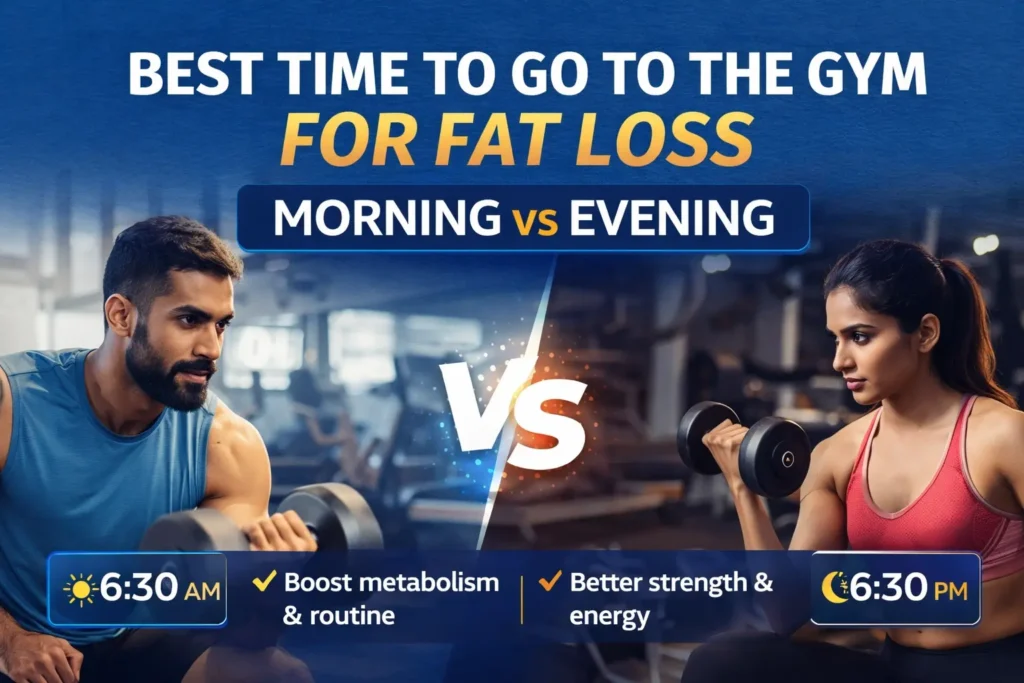 best time to go to gym for fat loss